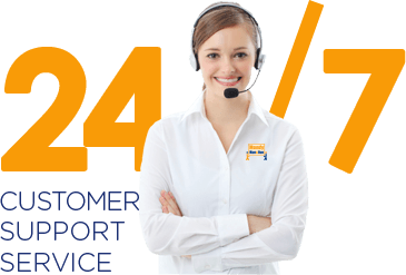 24/7 csutomer support